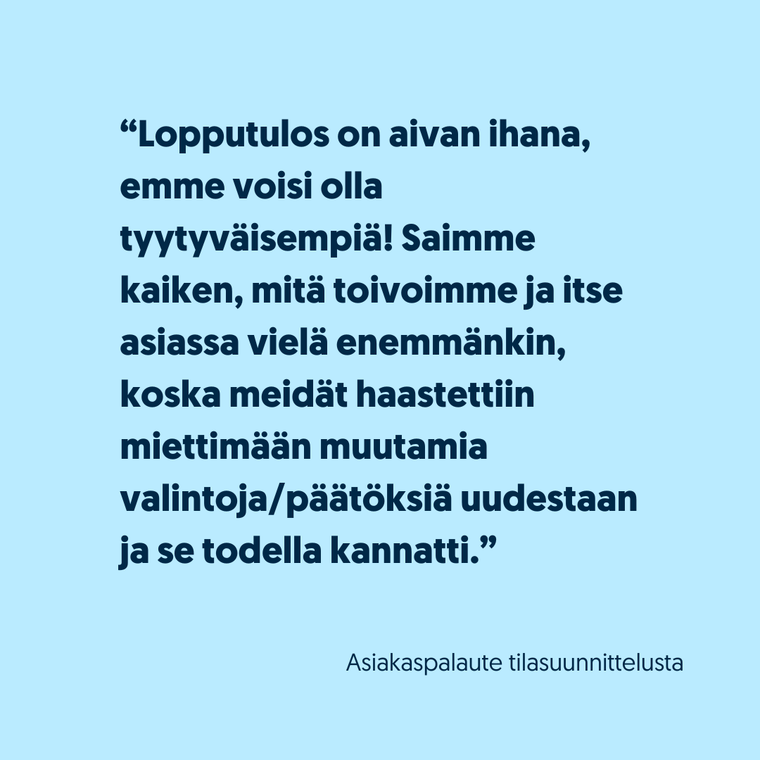 sisustussuunnittelija kotiin tampere