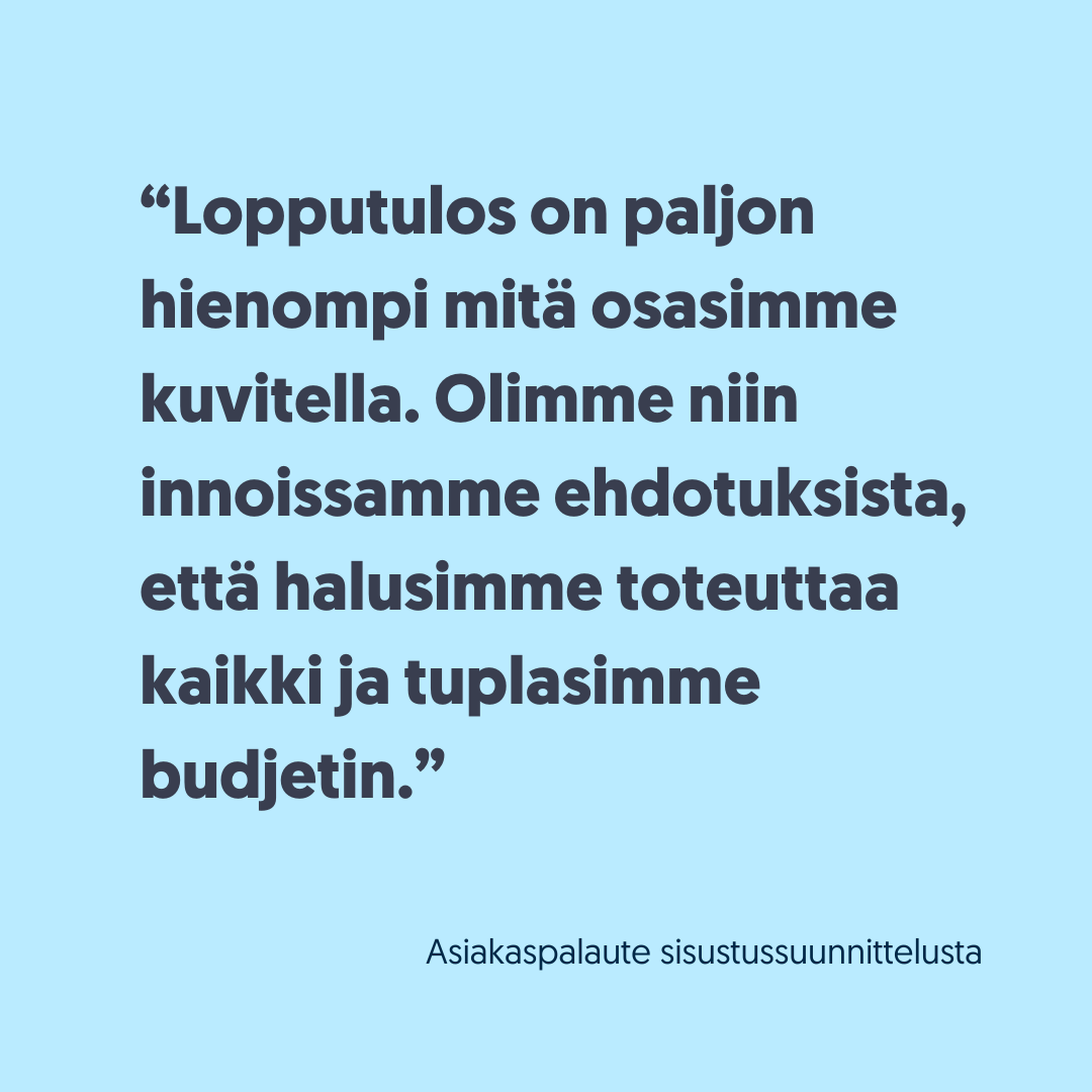 sisustussuunnittelija